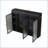 3-Door Arched Wall Mounted Glass Cabinet-126619740