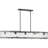 Rivera 5 - Light Dimmable Linear Chandelier