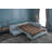 Modern Corner Sofa-Bed, Light Blue, 110.2 x 33.5 x 81.1 inches | Wood & Fiberboard Frame, 100% Polyester Fabric | 32 DNS Foam Seating, Easy Clean | Scandinavian Design, Durable Hard Plastic Walnut Legs, Perfect for Small Spaces-2140898447-2140898446