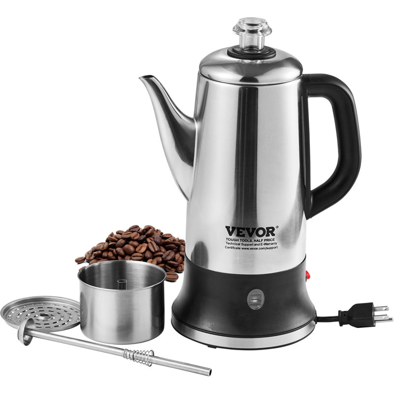 Cafetière électrique à percolateur 12 tasses VEVOR