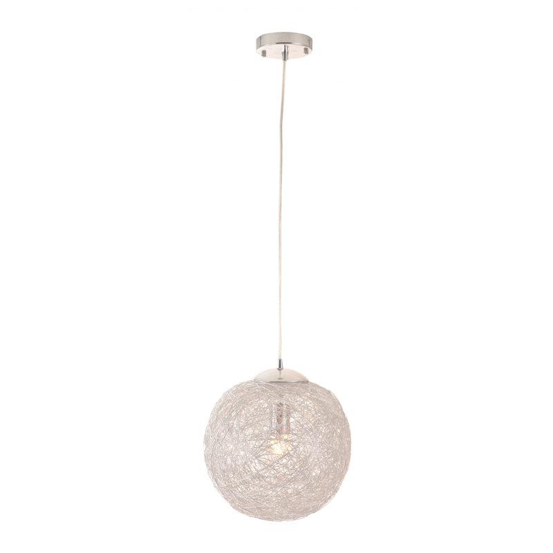 Penarth 1 - Light Chrome Single Pendant