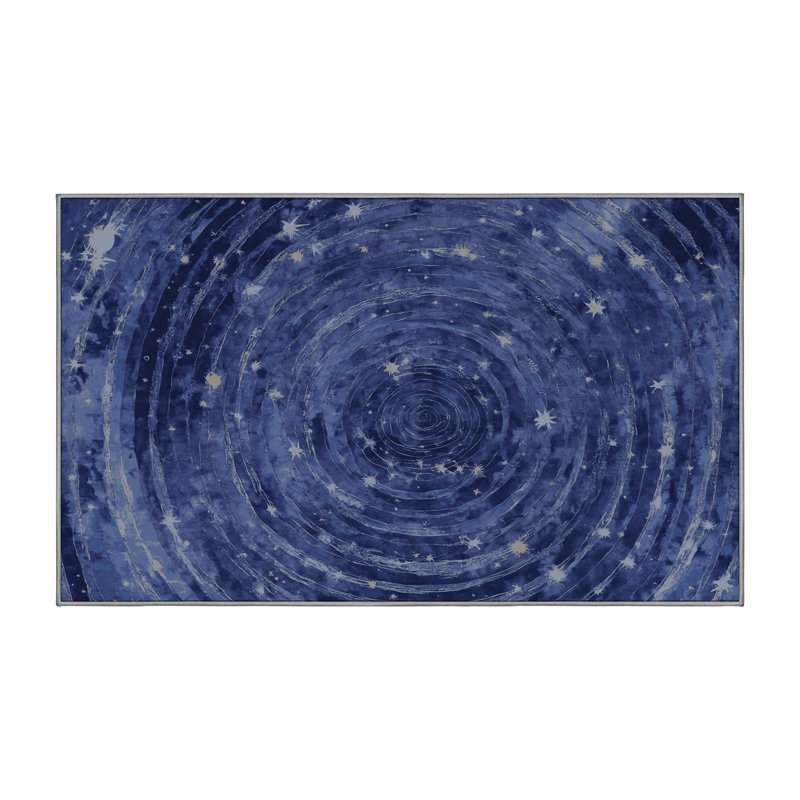 Tapis gris lavable à la machine, Rectangle 6 pi x 9 pi