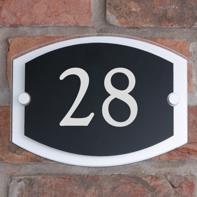 Sigfried 15cm H Plastic House Number