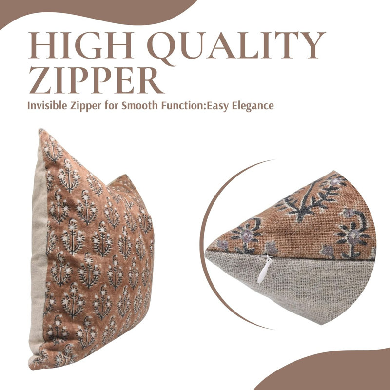 Linen Square Pillow Cover, 20" x 20"