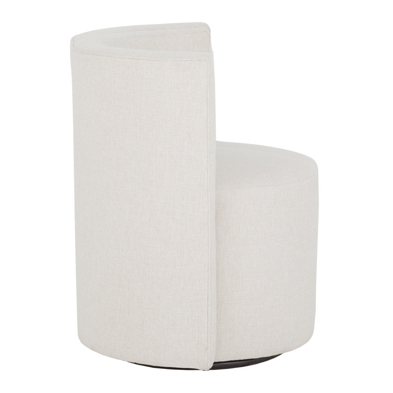 Justine Swivel Barrel Chair, Putty (3152 65)