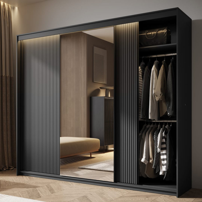 Trend 3 Door Manufactured Wood Wardrobe