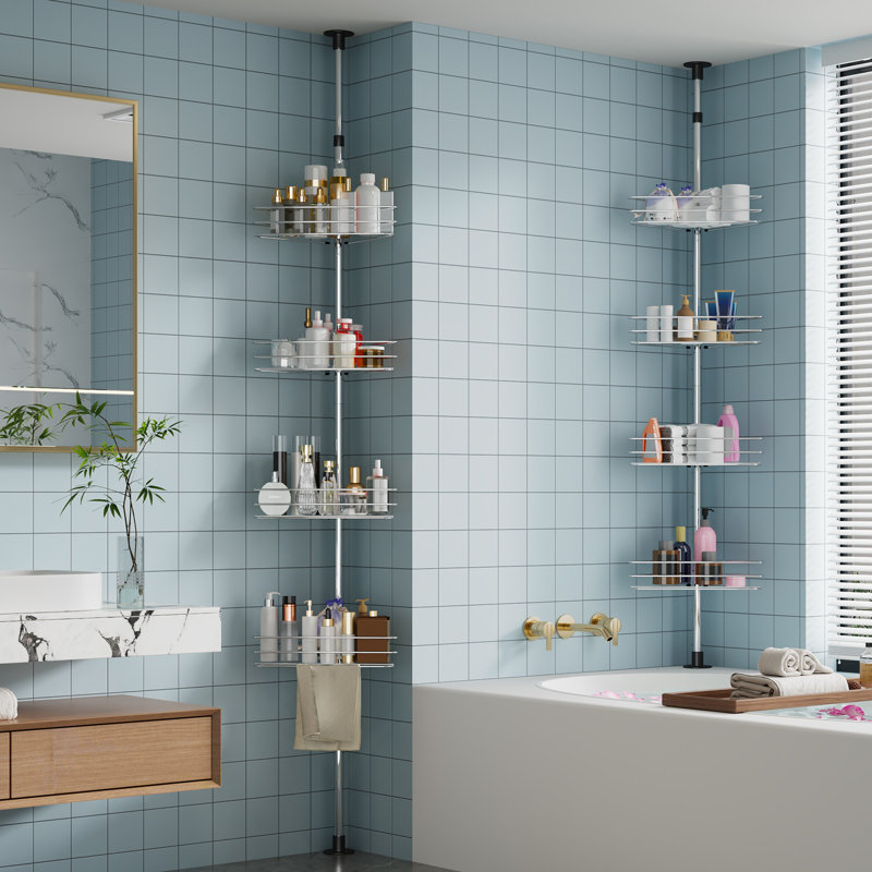 Stainless Steel Bathroom Shelves