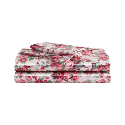 Betsey Johnson Soft Satin Sheet Sets