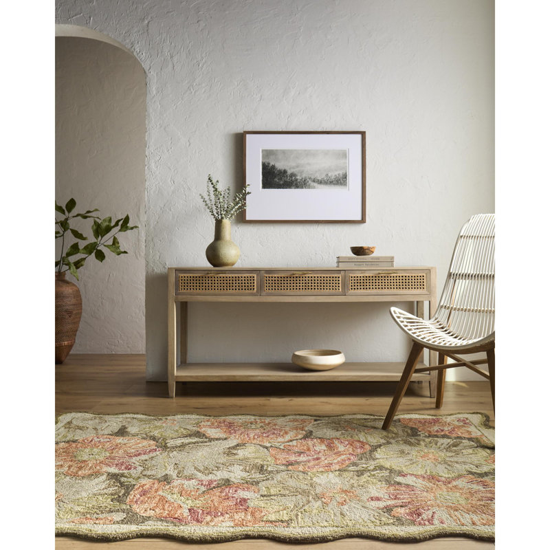 Barkbridge Handmade Rug, Rectangle 8' x 10'
