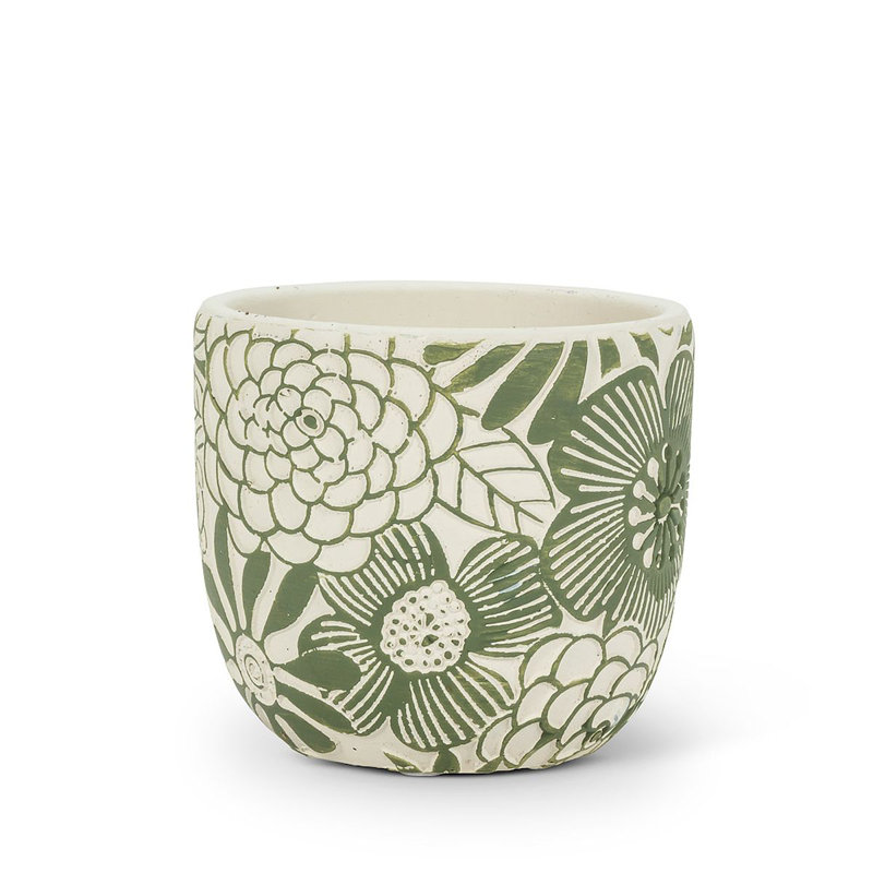 Josephus Pot Planter, 4" H x 4" W x 4" D