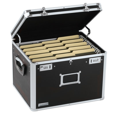 Boîte de rangement pour commode à fichier verrouillable vaultz