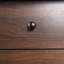 Meuble télé stylisé à miroir pour salon moderne, rangement spacieux et gestion des câbles