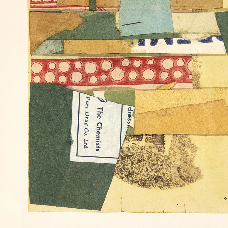Street View Assemblage by Kurt Schwitters, 32"H x 24"W