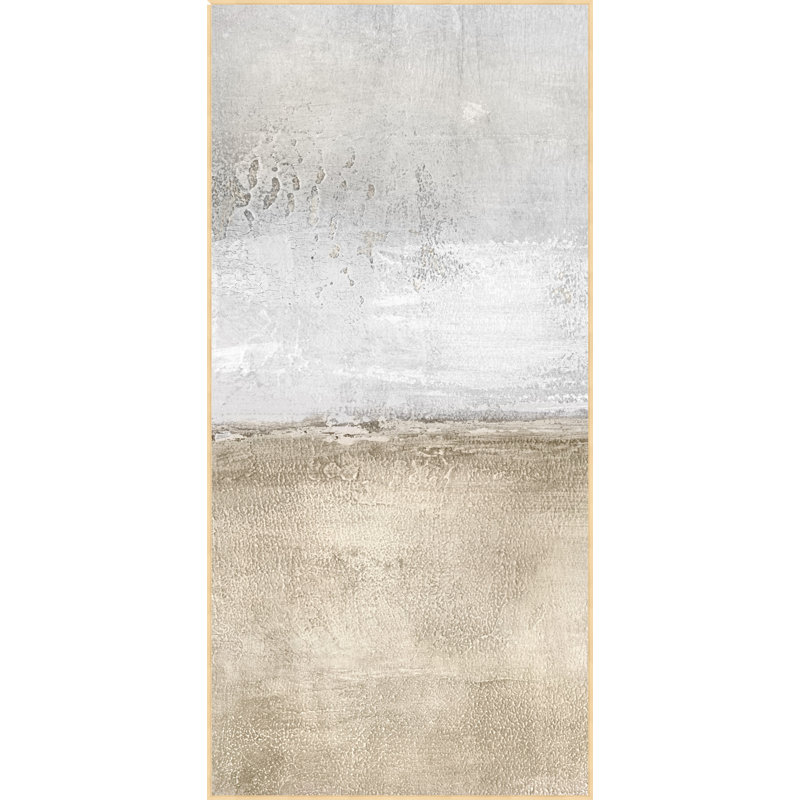 Sands of Time 1' Framed Print on Canvas
