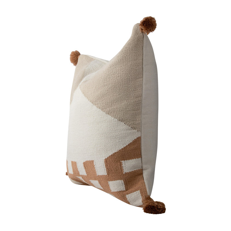 Coussin Geo, 20 po x 20 po, Érable