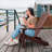 Plastic Adirondack Chair, All-Weather HIPS Outdoor Patio Chairs for Lawn, Garden, Fire Pit, Backyard-1733525963