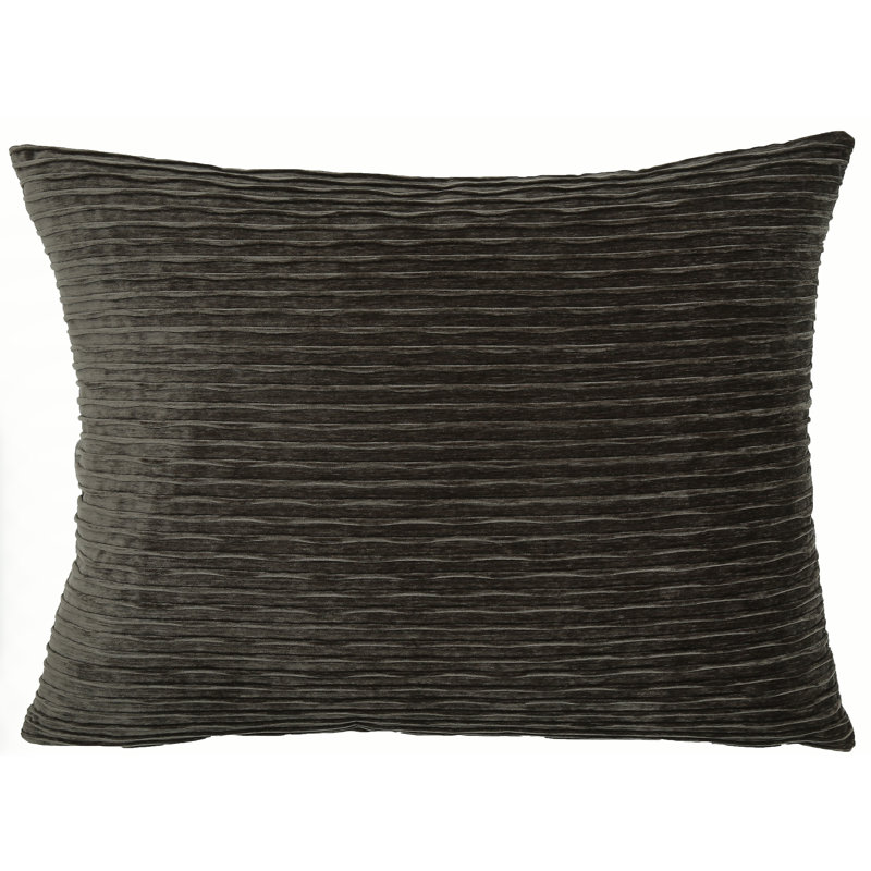 Coussin Bassel, Anthracite, H 26 po x l 35 po