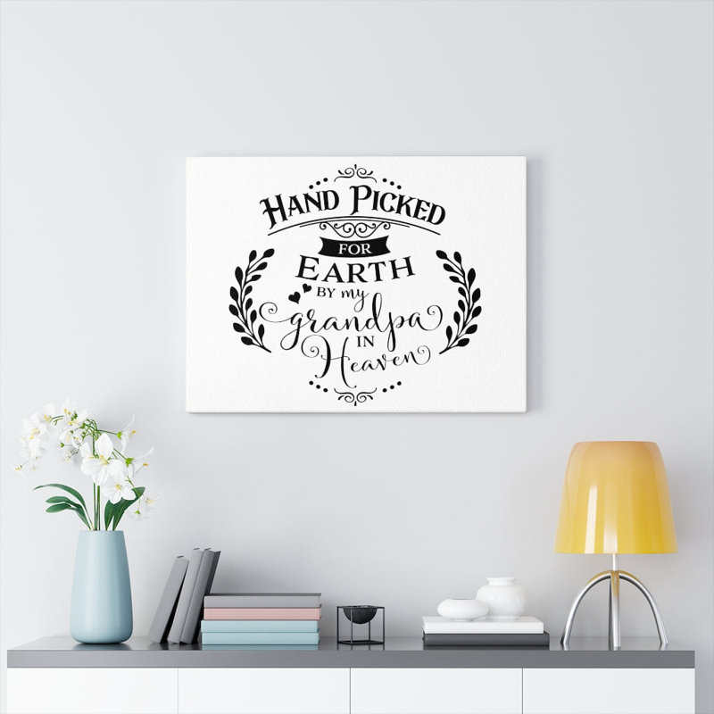 Hand Picked For Earth - Wrapped Canvas Print, 61cm H x 76cm W