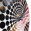 Amandarae - Horloge murale abstraite en marbre-175917031