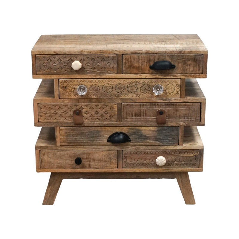 Jeanea 22.5'' W Solid Wood Nightstand