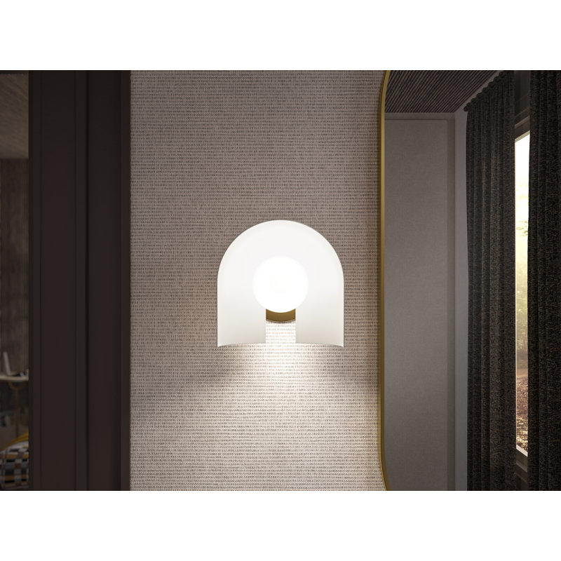 Jabot One-Light Sconce, Cream