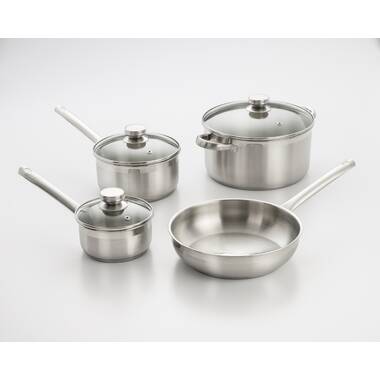 12 Tri-Ply Clad stainless Steel Tramontina Pot And Pan Set for Sale in  Denver, CO - OfferUp