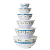 Trellis And Topiary Covered Mixing/Storage Bowls