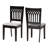18.9'' H Fabric Upholstered Oak Side Chair-585706054-585706052