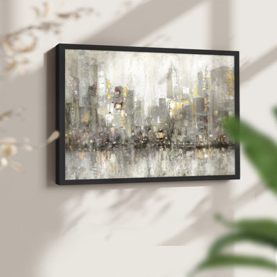 Cityscape - reproduction encadrée abstraite