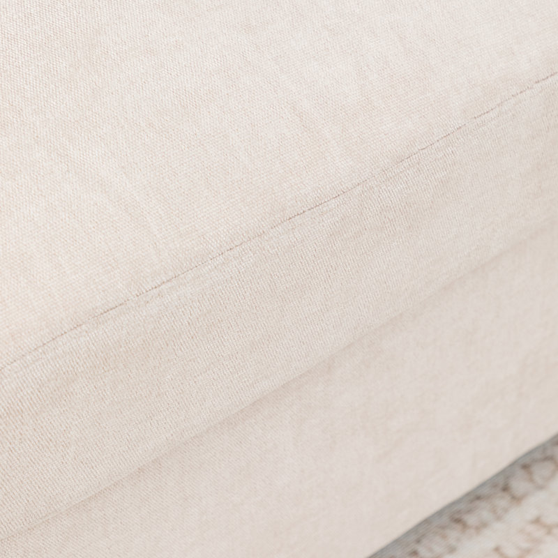 Canapé modulaire rembourré Wilroy, 4, Beige