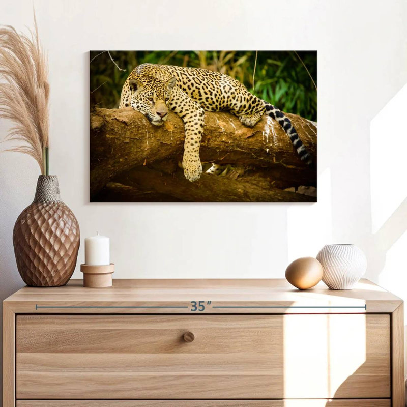 Brampt Pantanal Jaguar, 34" H x 51" W