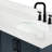 ARIEL Kellie 72 Double Sink Bathroom Vanity with Carrara Quartz Top-99405160