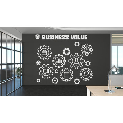 Décalcomanie murale Businnes Value