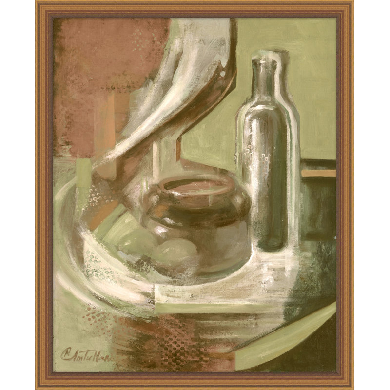 The Old Pot - Reproduction d'art sur toile encadrée
