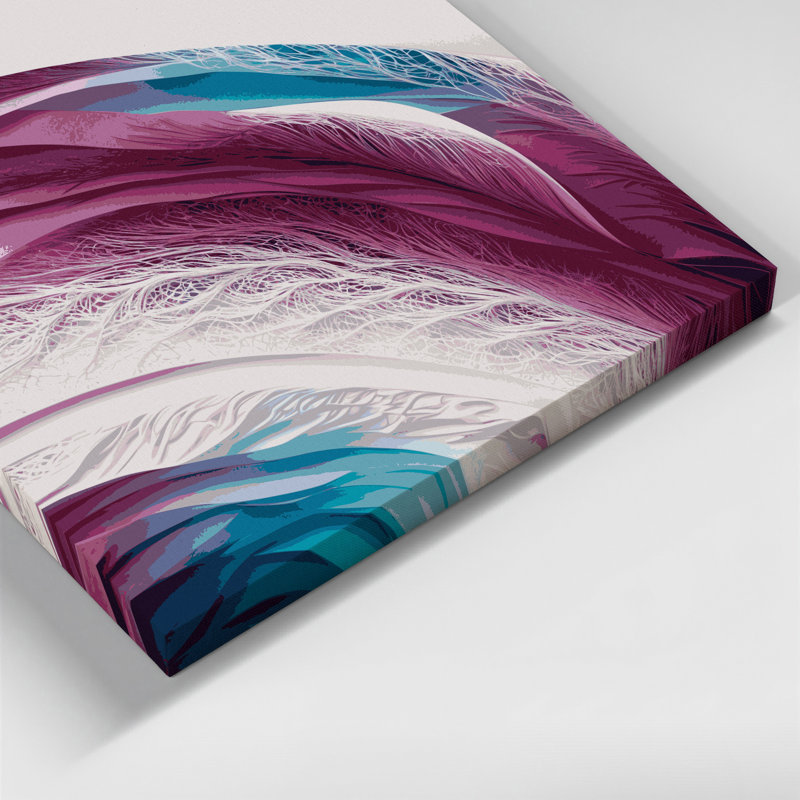 «Gradient Abstract 17», art mural sur toile beige, H 8 po x l 8 po