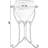 Stainless Steel Bucket Stand