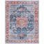 Tapis oriental bleu / rouille Deblois-1749113333