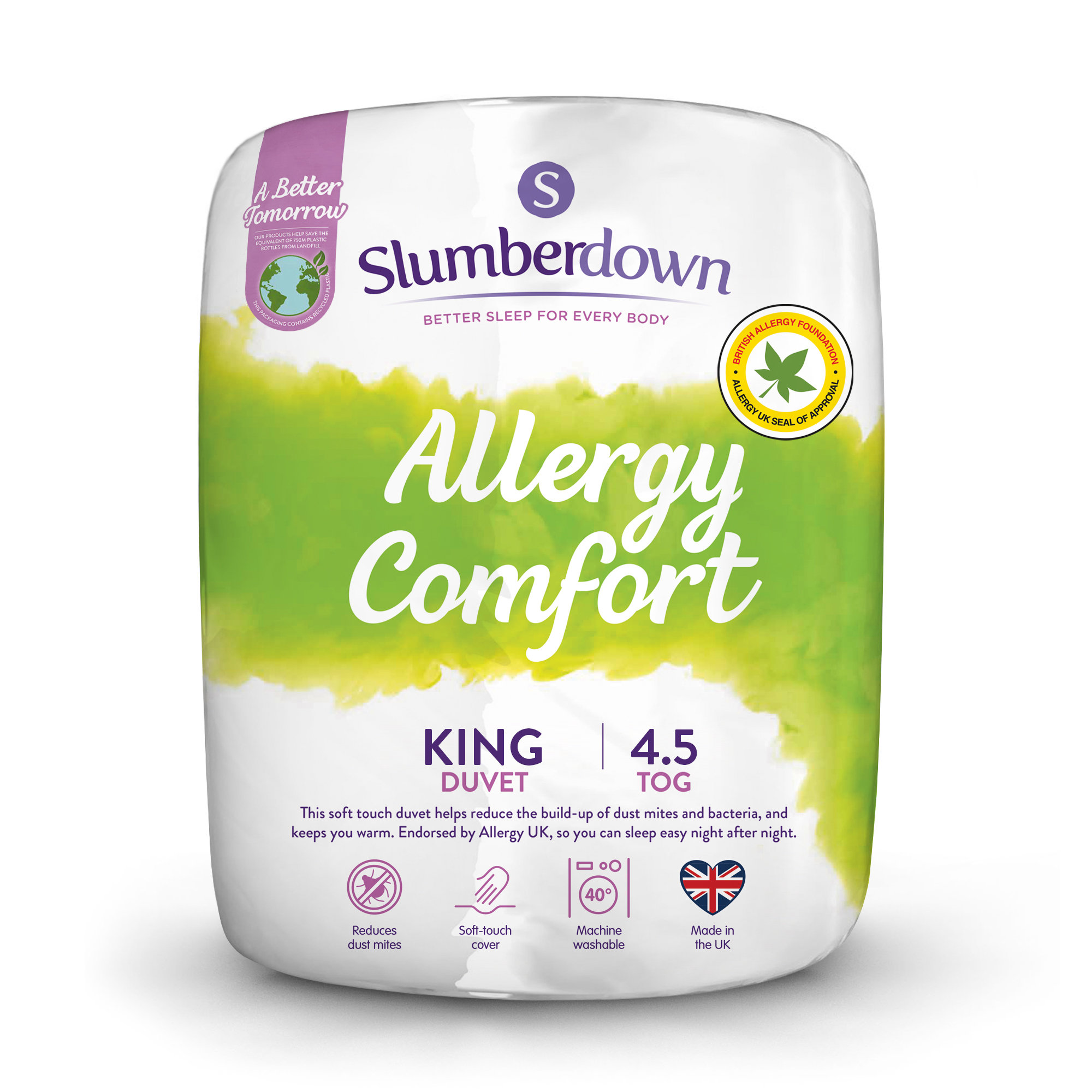 Slumberdown anti allergy sales duvet