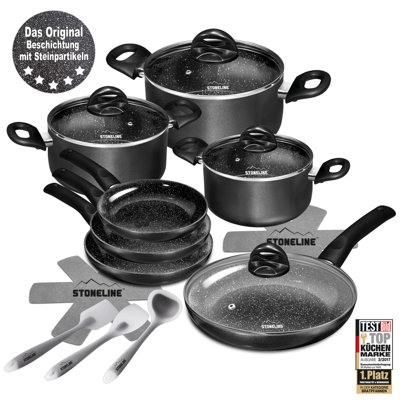 16 - Piece Non-Stick Cookware Set