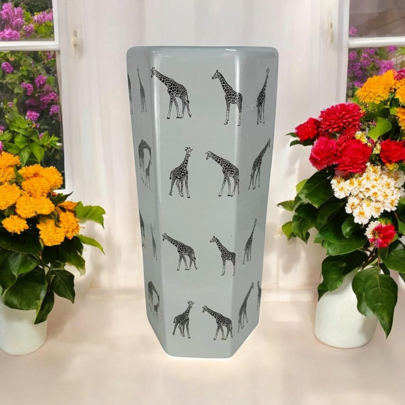 Carnuel Ceramic Freestanding Umbrella Stand