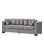 Canapé rembourré en velours