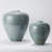 Check Bulbous Vase-Reactive Silver Blue-Lg-14617836-14617835