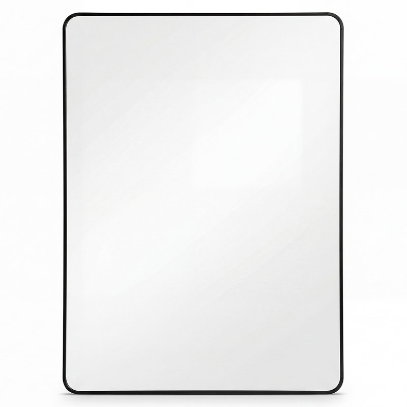Glass Rectangle Wall Mirror Set