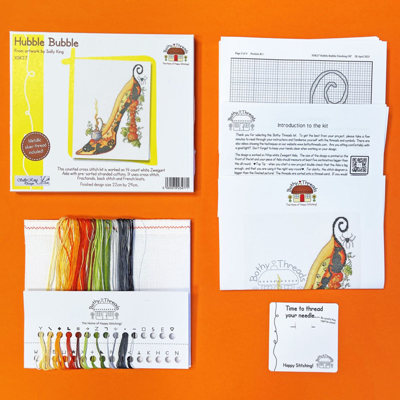 Hubble Bubble XSK27 Counted Cross Stitch Kit