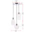 Luminaire suspendu géométrique à 3 lumières Vandyke-1373524297-1373524302
