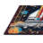 Machine Washable Space Purple Area Rug