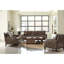 Fauteuil en cuir Gunderson Brown Sugar