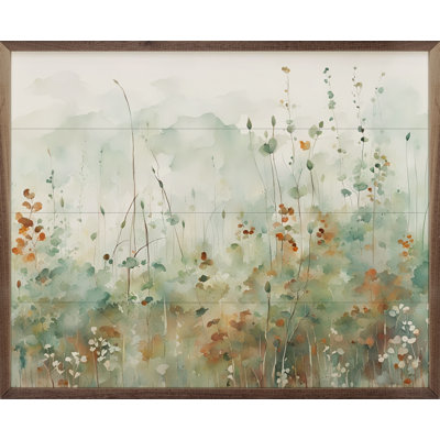 Field Of Green And Brown
