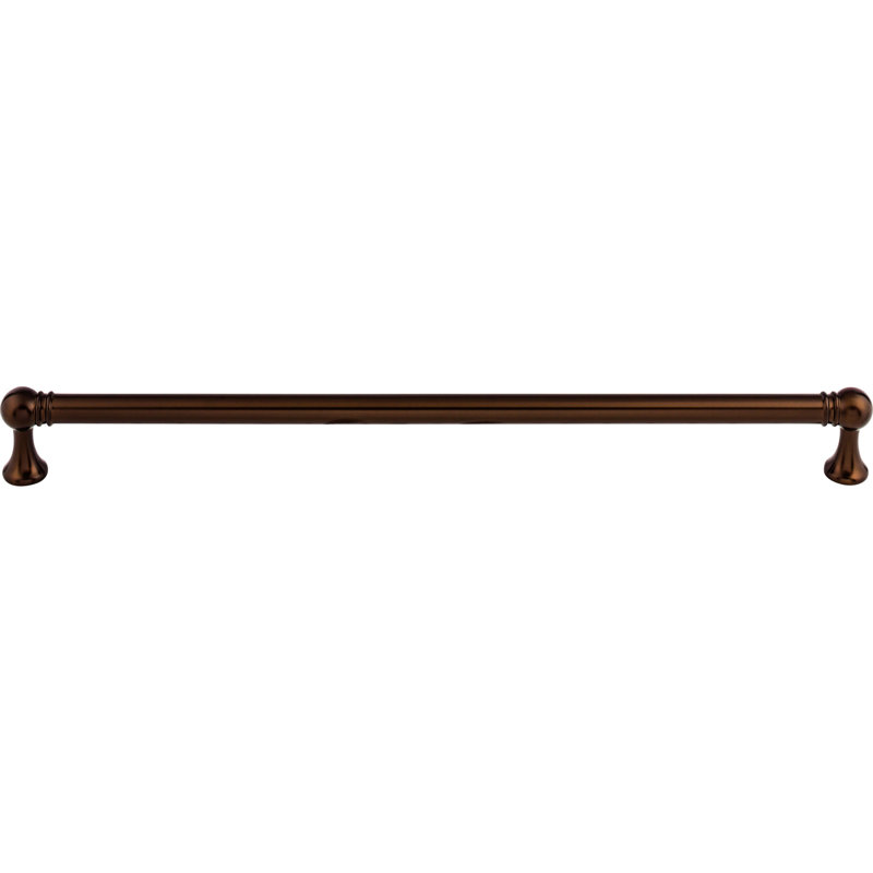 Kara 12" Center to Center Bar pull, Oiled Rubbed Bronze, 12"