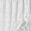Panneau de rideau de fenêtre en jacquard Voile Chaque pièce de 54 po de largeur x 84 po de hauteur + cantonnière. (Neige)